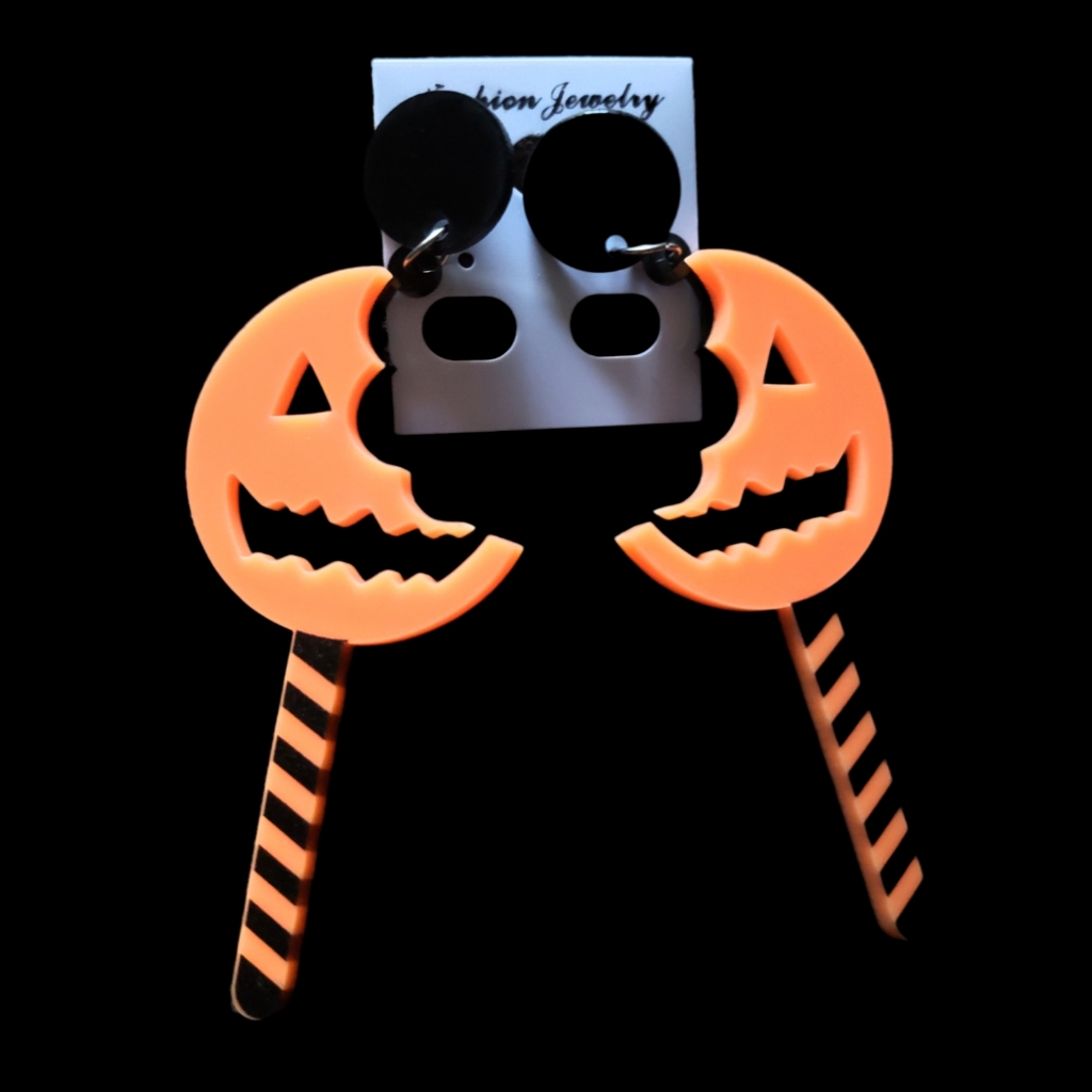 Pumpkin Stick Earrings